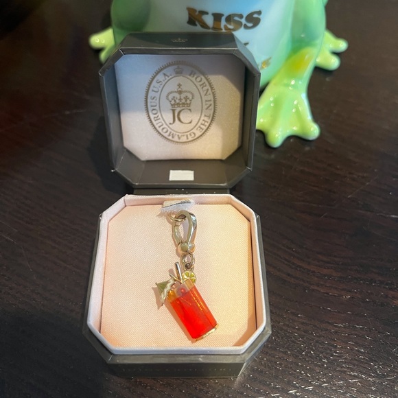 Juicy Couture Jewelry - Juicy couture Tropical drink charm NWOT 🍹